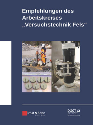 cover image of Empfehlungen des Arbeitskreises Versuchstechnik Fels